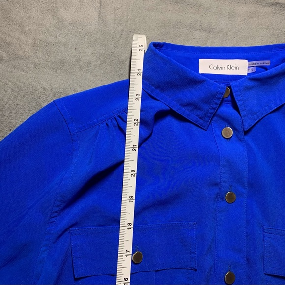 CK Button-Up Blouse in - Picture 12 of 13